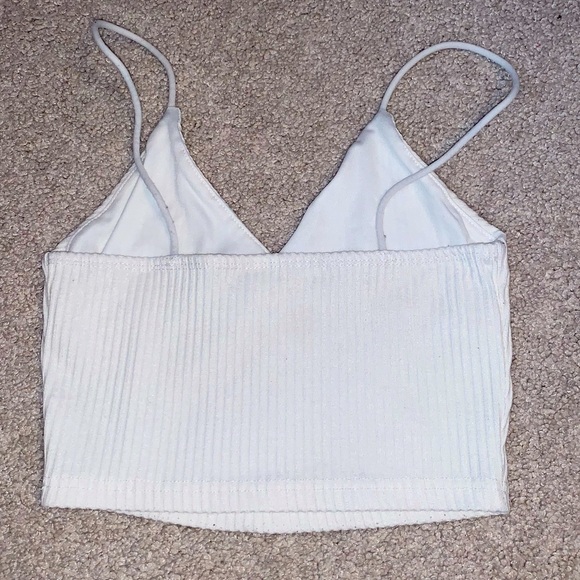 Shein Ribbed Cropped Top XS - Picture 2 of 3
